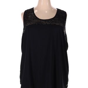 Marika Black Active Sleeveless Tank Top
